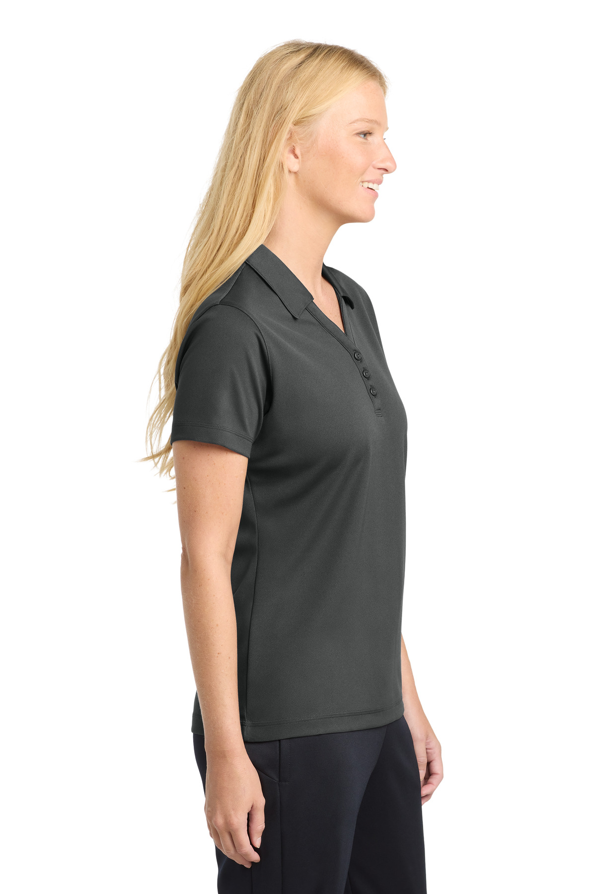 Sport-Tek® Ladies' PosiCharge® Micro-Mesh Polo 10