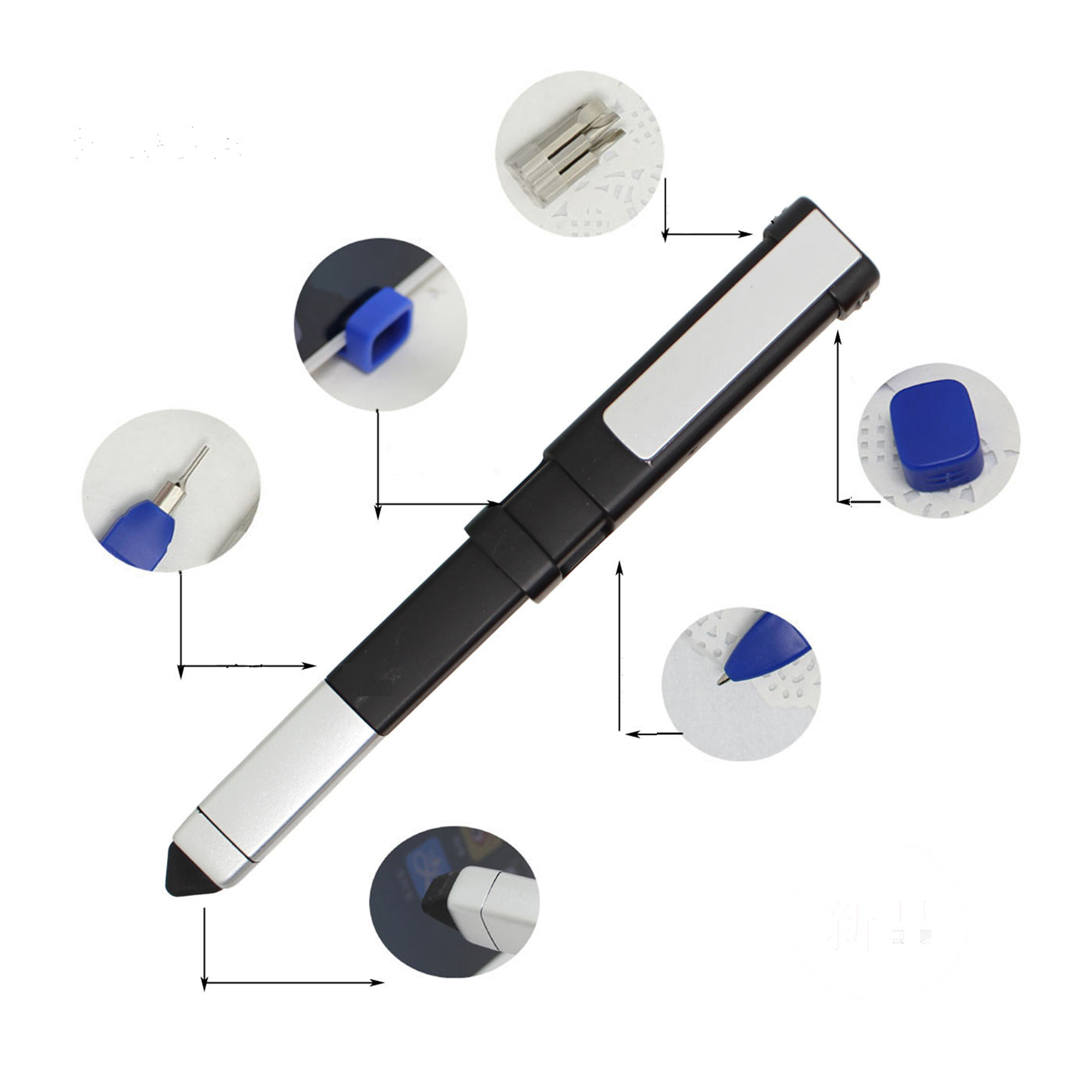 MOQ:100pcs Multi-Function Pen 3