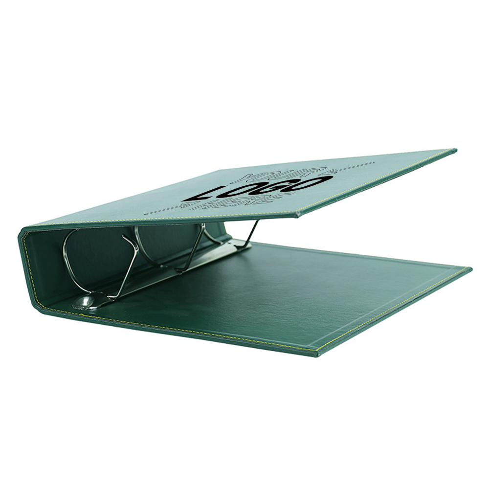 2" Angle D Ring leather Binder 2
