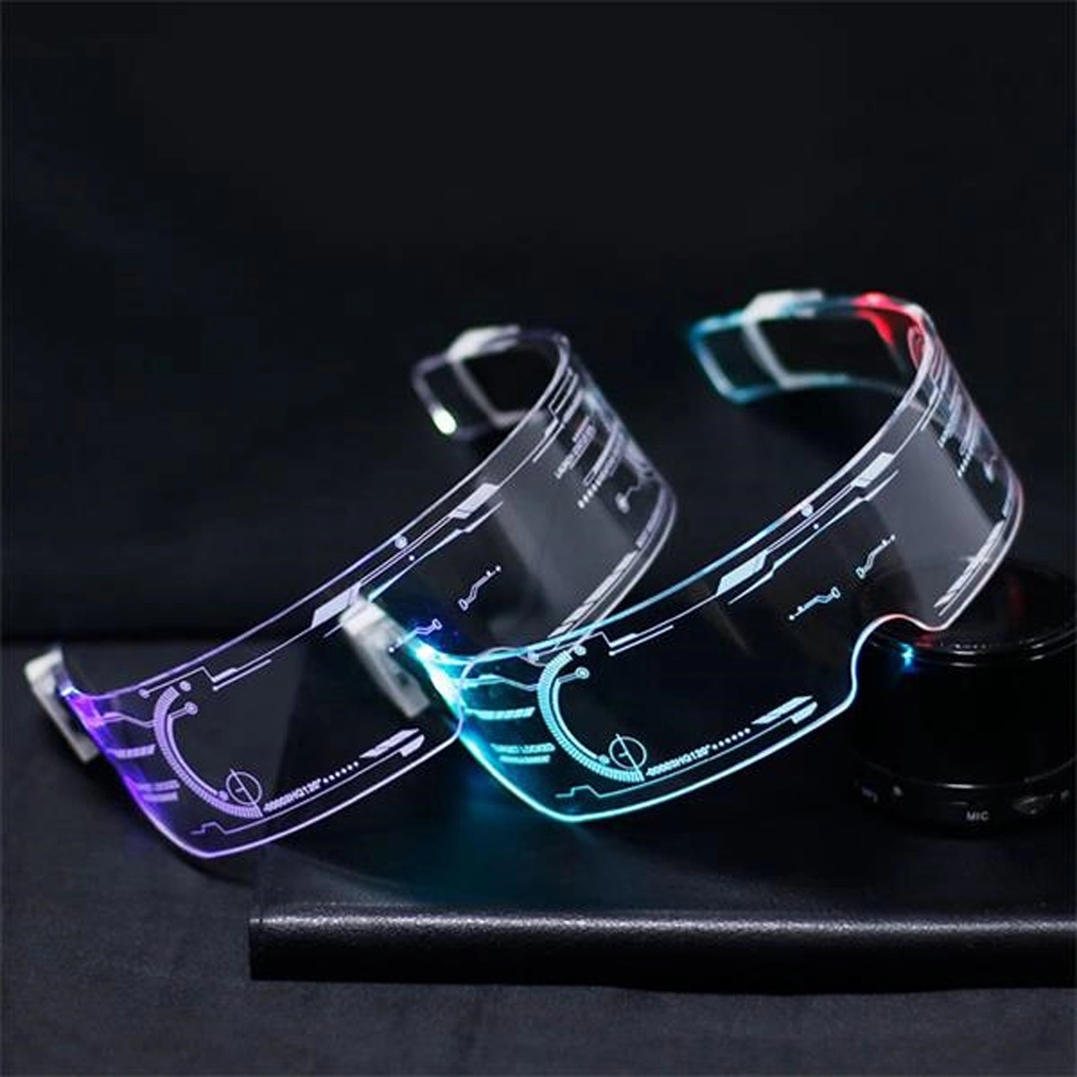 Colorful Luminous Technology Glasses LED 1