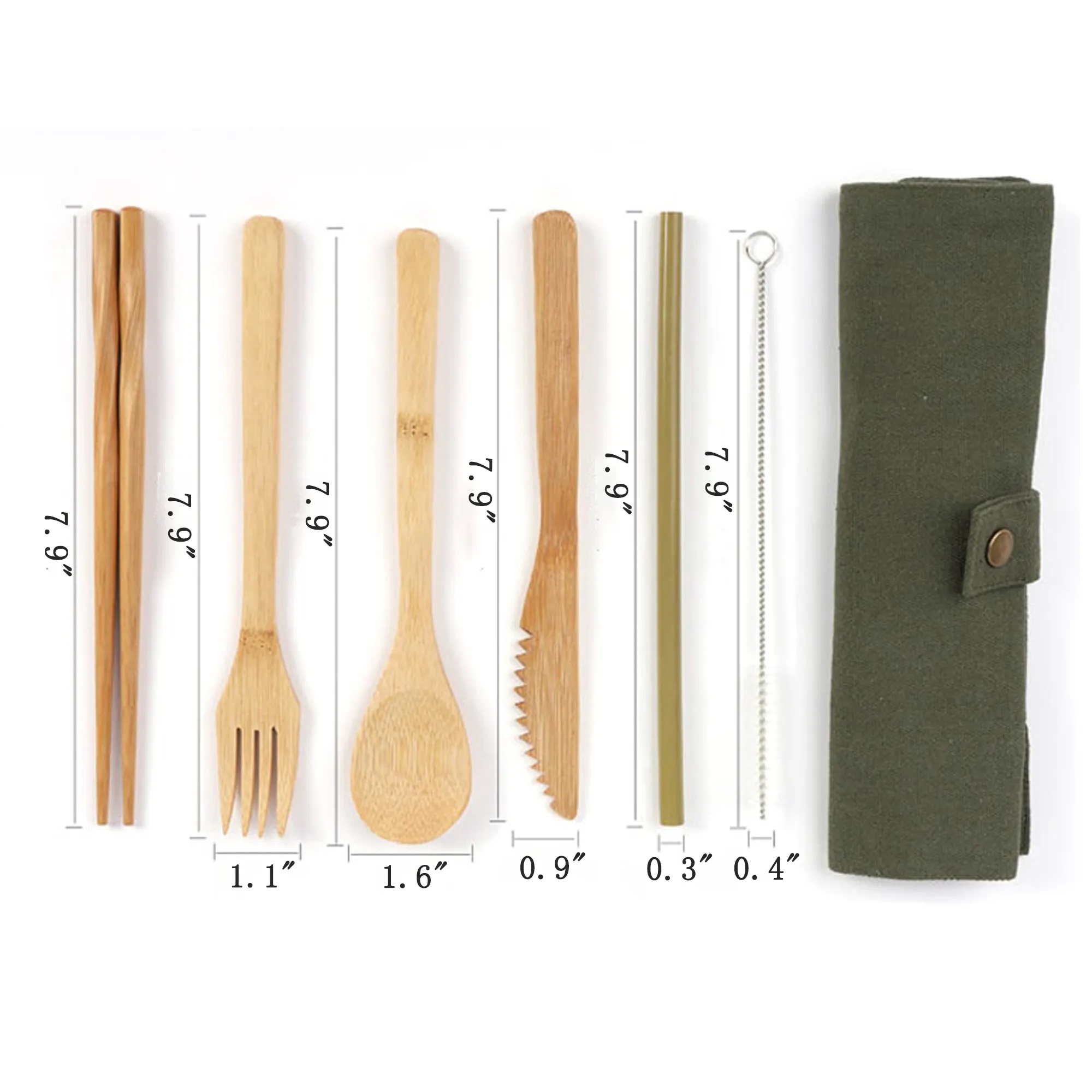 Bamboo Tableware Set 2