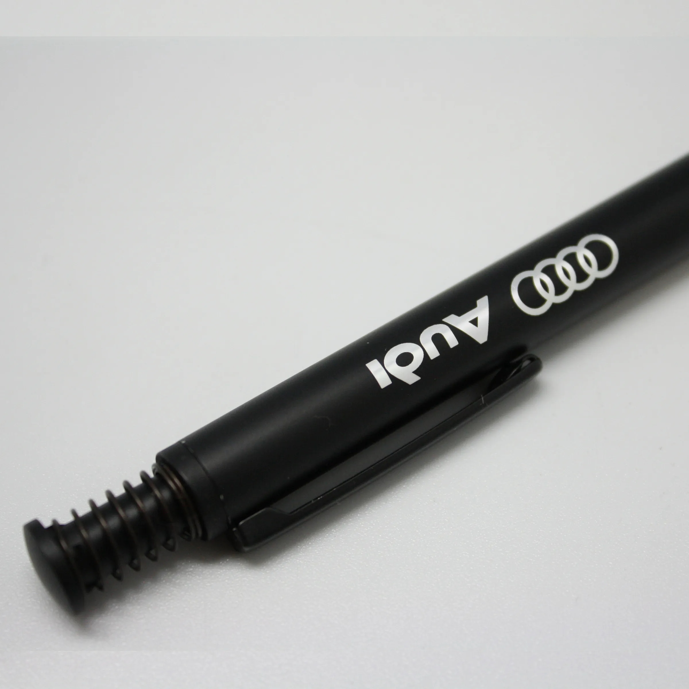 Chrome Engraved Matte Finish Click Metal Ballpoint Pen 3