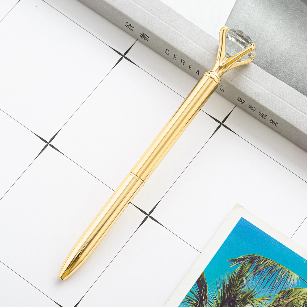 Crystal Metal Ballpoint Pen 18