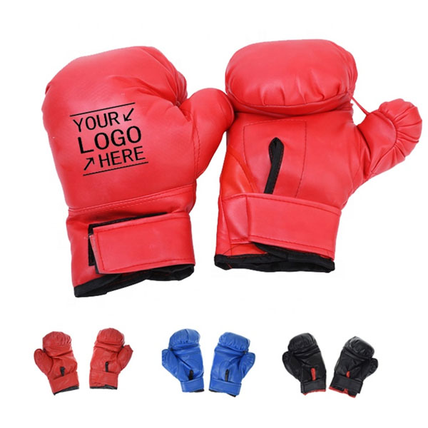 10OZ or 14OZ PU Leather Adult Boxing Gloves 2
