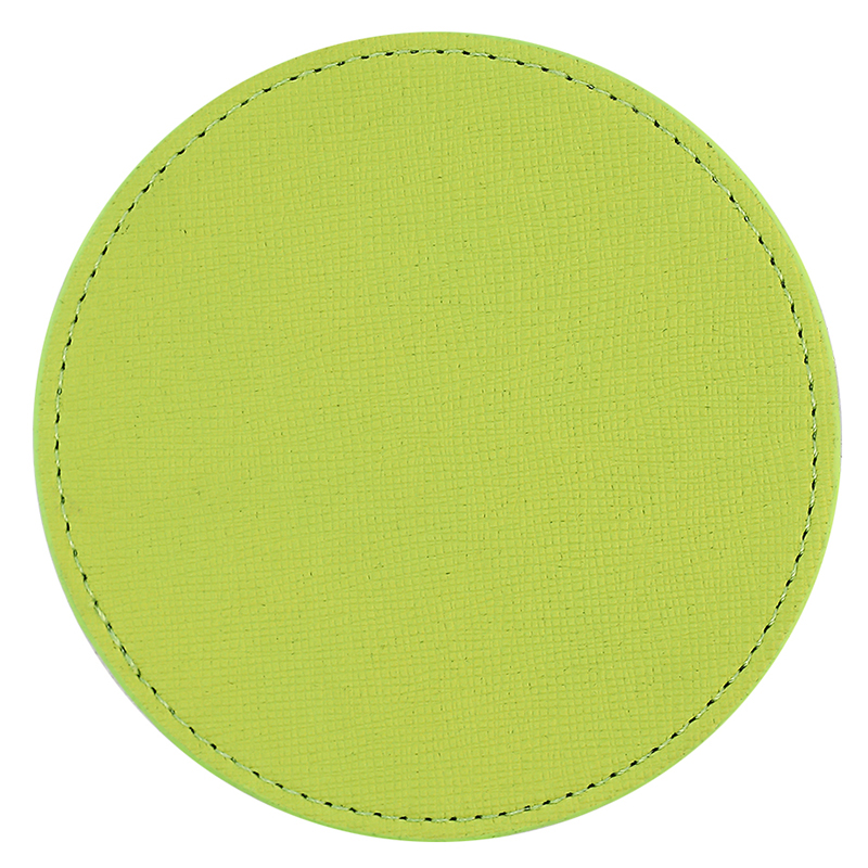 iPosh PU Leather Round Coaster 6