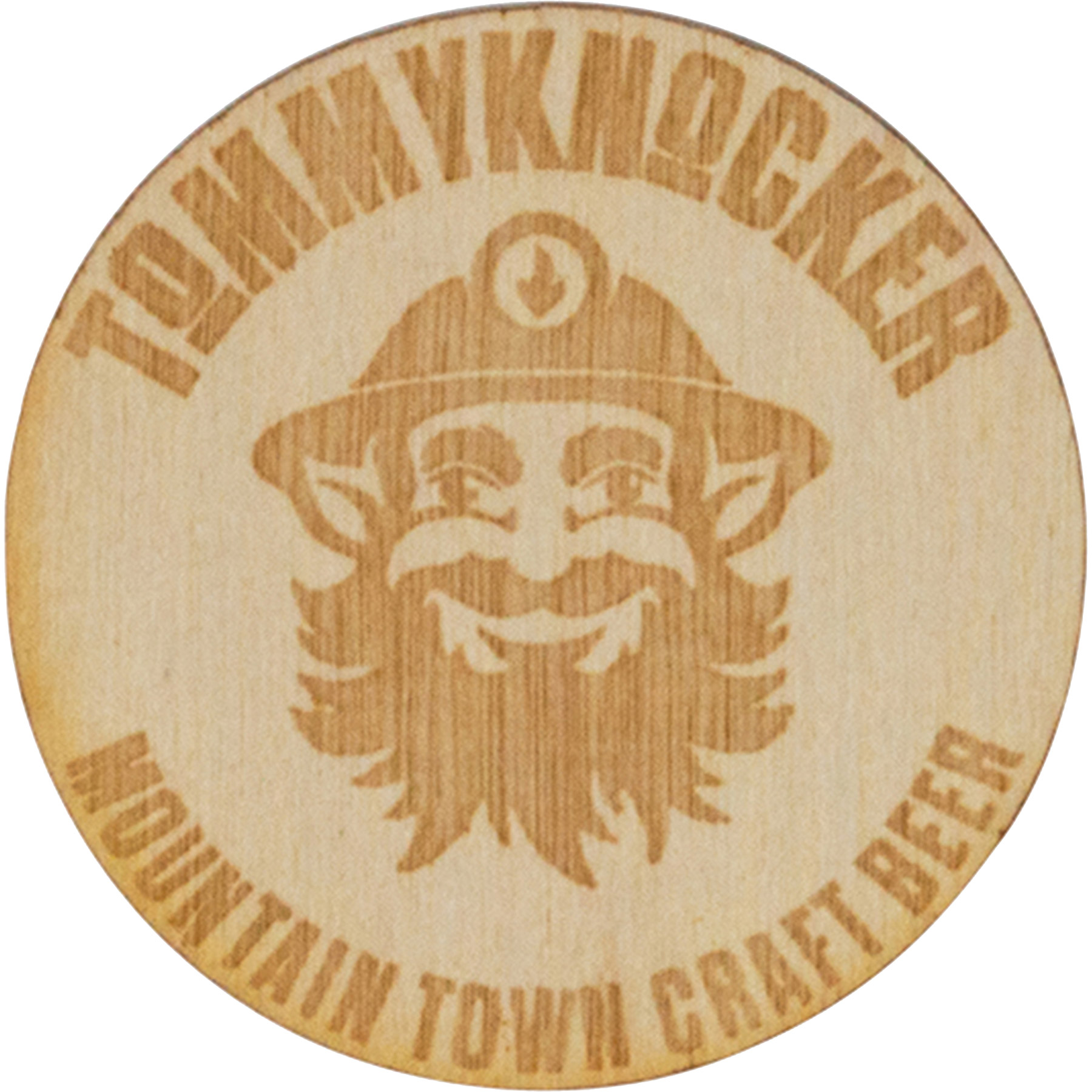 Wood Stickers: 2" W x 2" H 6