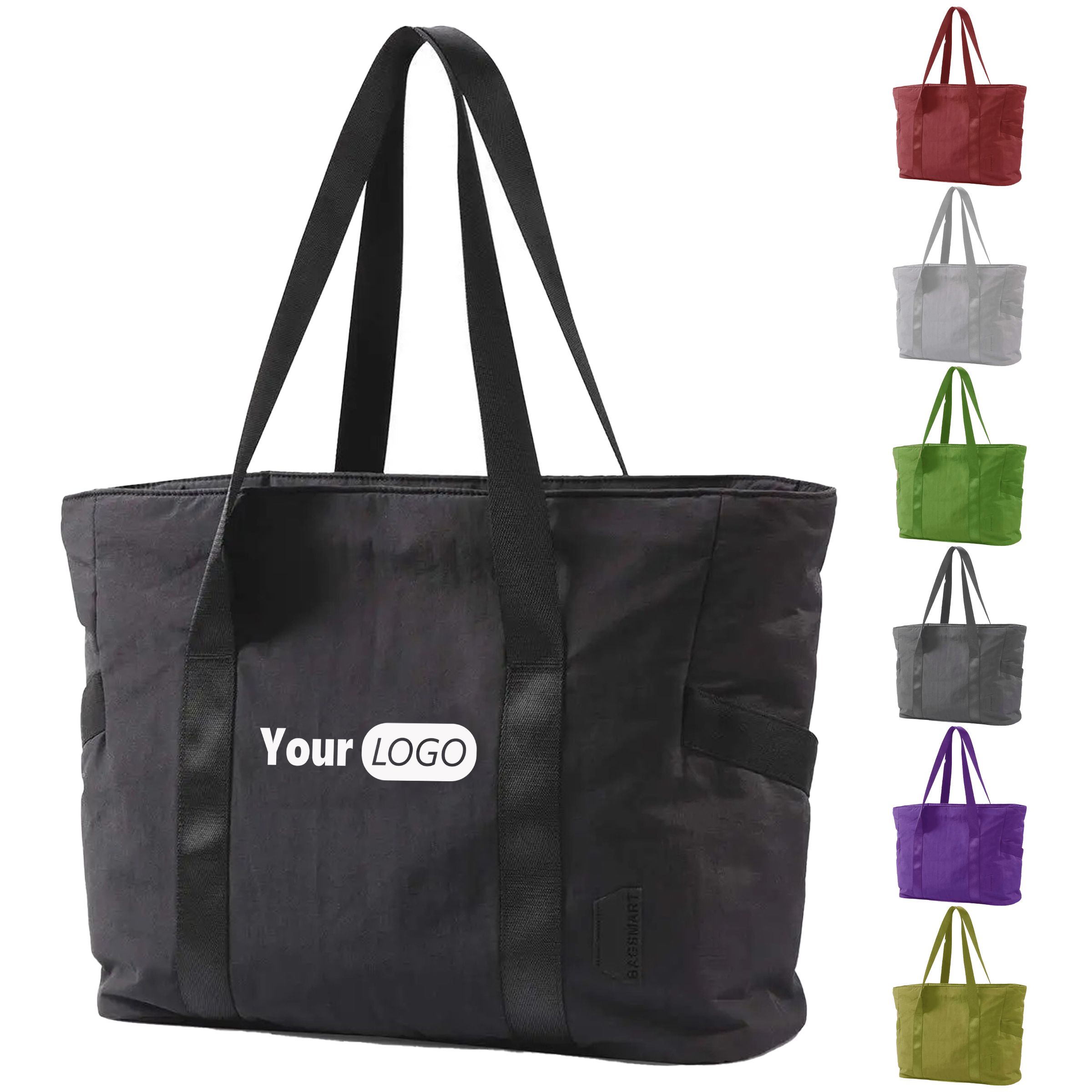 Polyester Versatile Tote Bag With Yoga Mat Holder 5