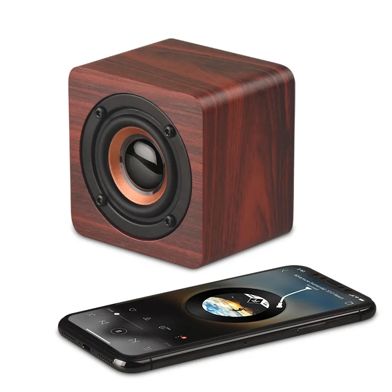 Wooden Mini Bluetooth Speaker 1