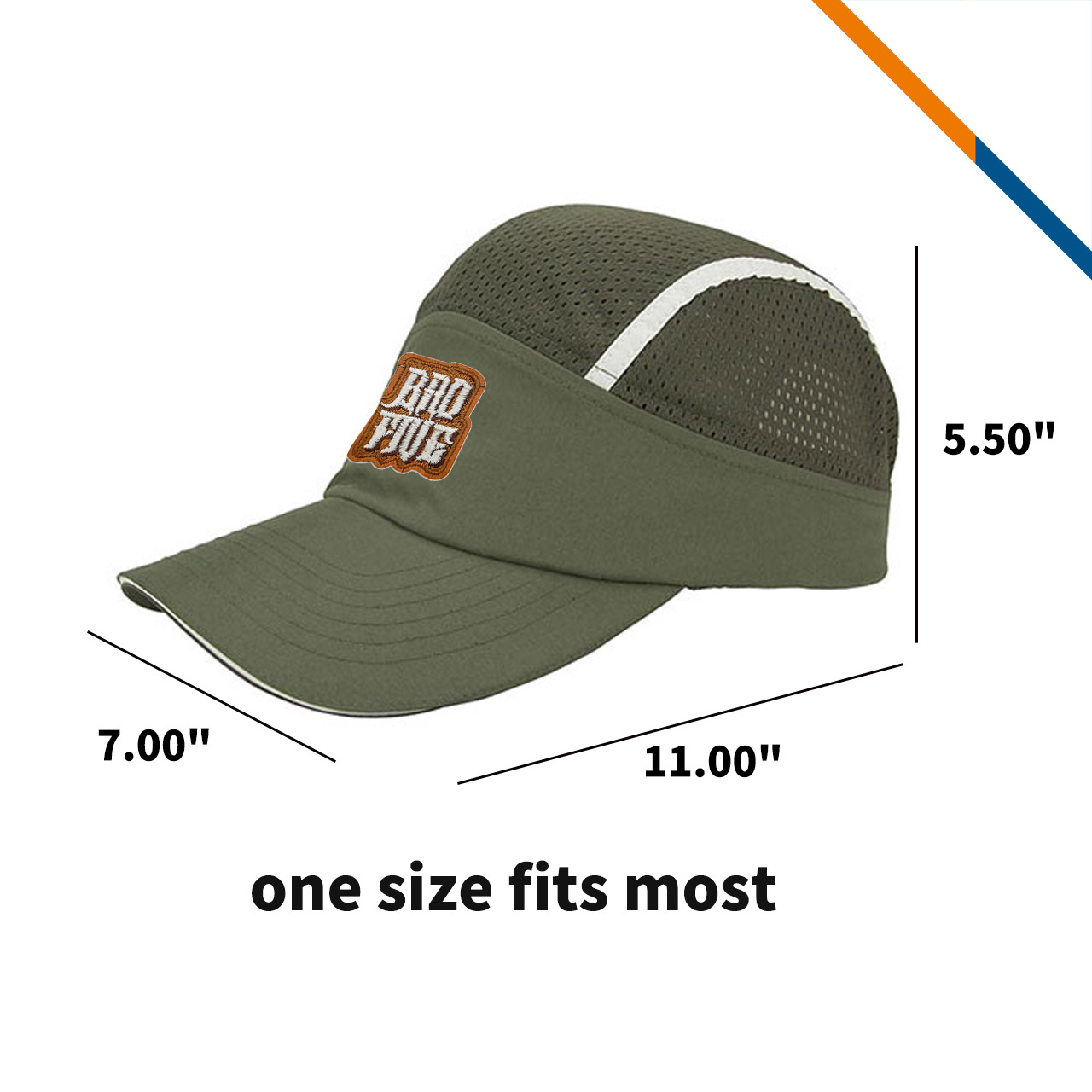 ZestAir Brushed Microfiber & Mesh Performance Cap 6