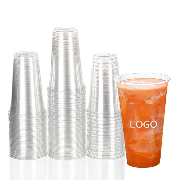 16oz. Biodegradable Clear Cup - Thickened PLA Material 5