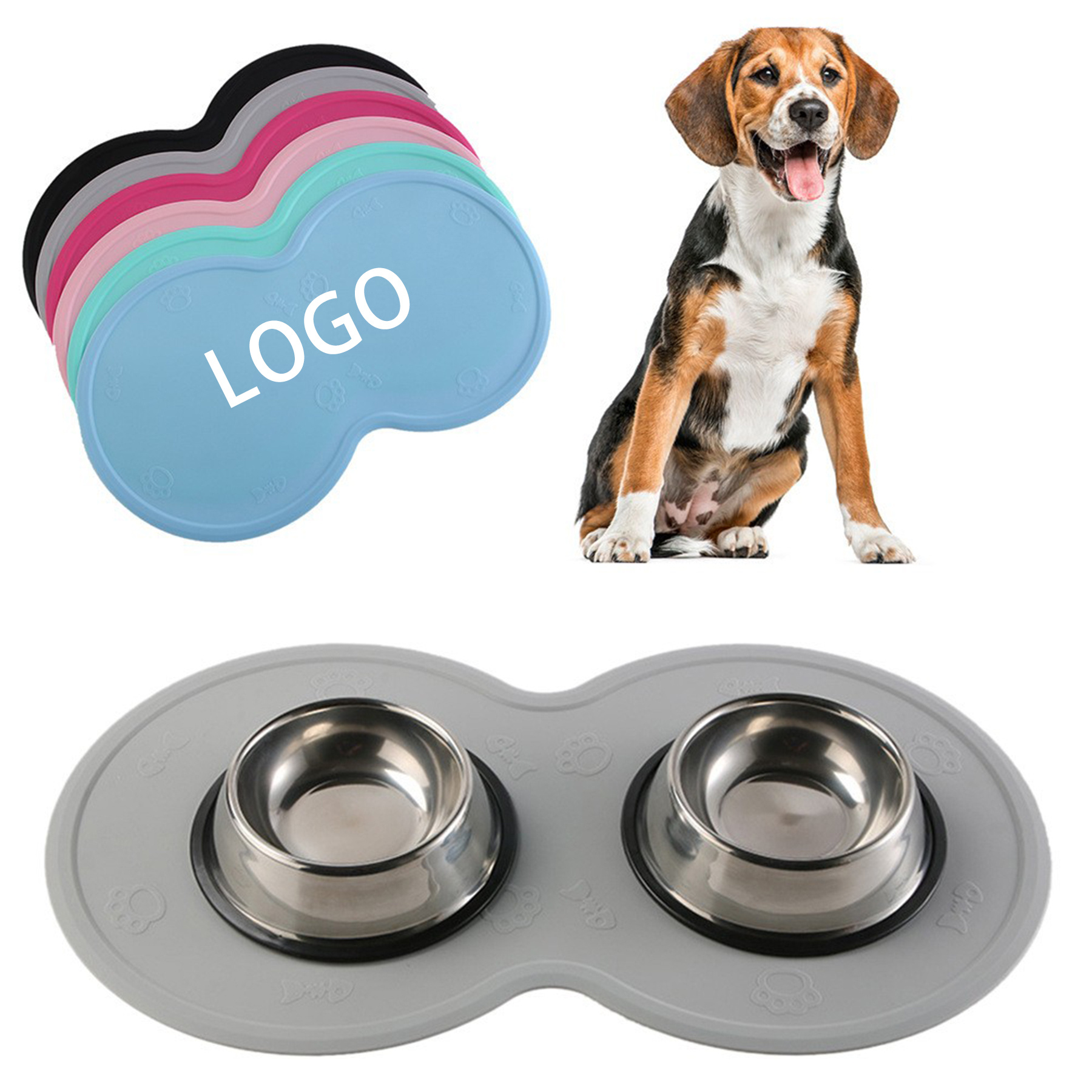 Silicone mat for cat bowls 2