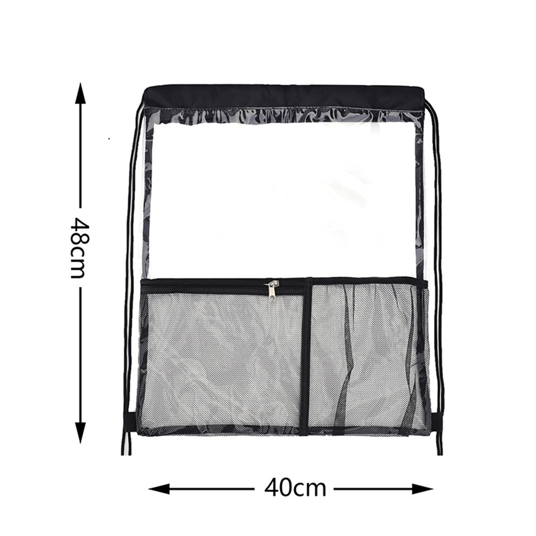 Clear Drawstring Backpack 1