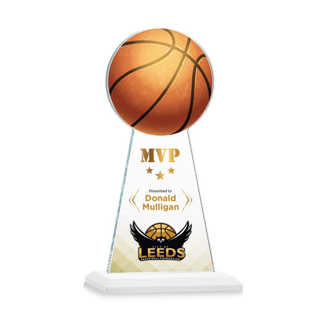 Edenwood Basketball VividPrint™ Award - White 1