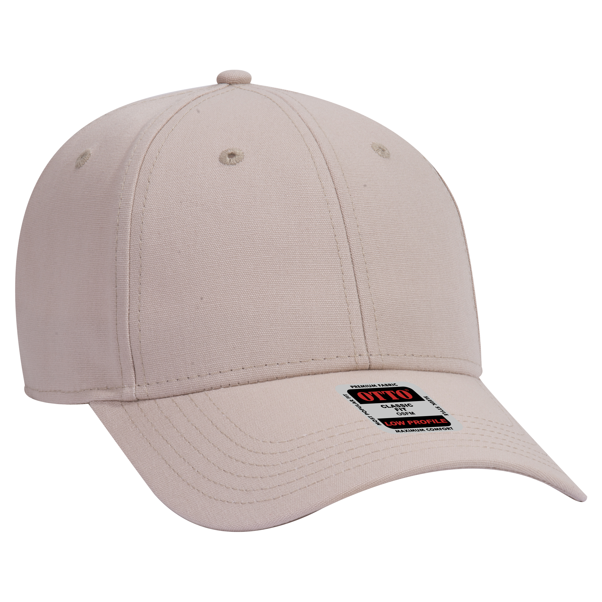 OTTO CAP® 6 Panel Low Profile Baseball Cap 3