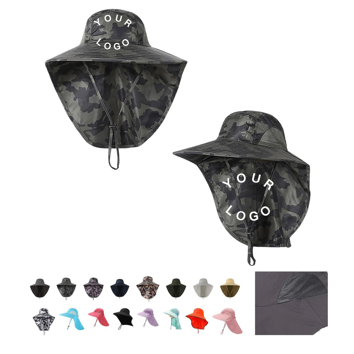 Water Repellent Sun Hat for Fishing or Gardening 4