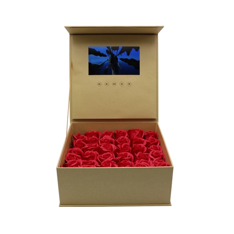 Customized 5.0" Hd Screen Video Playing Gift Box 4