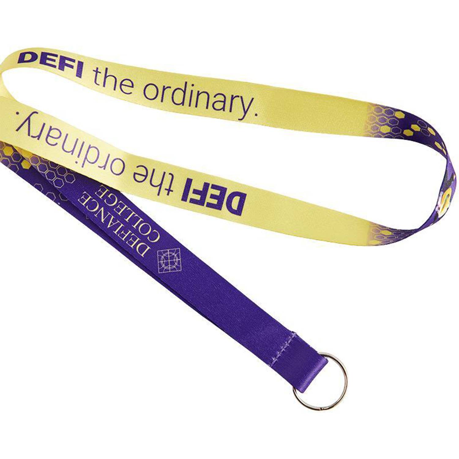 Neck Lanyard with Metal D-Buckle 2