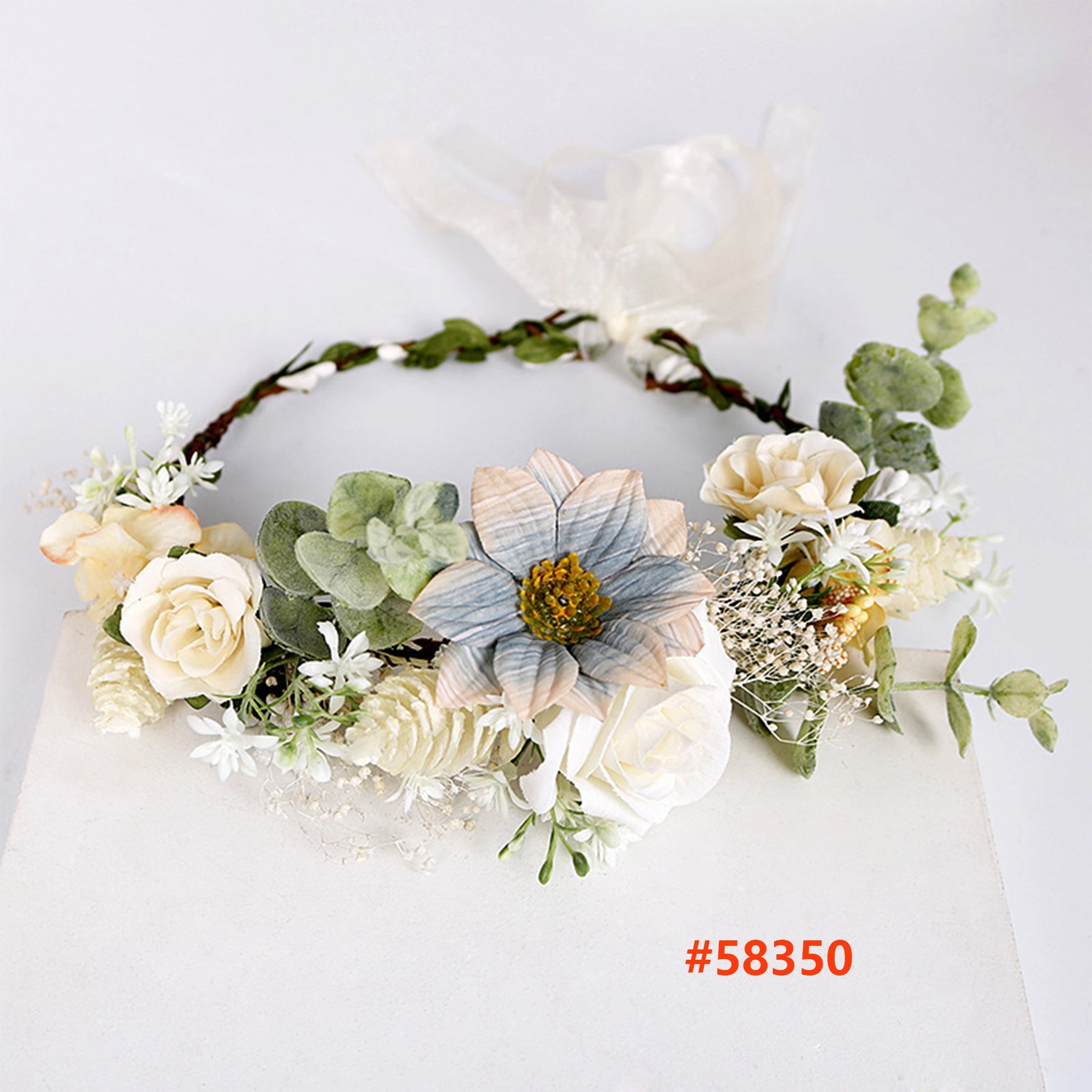 High Quality Standard Handmade Flower Crown 22