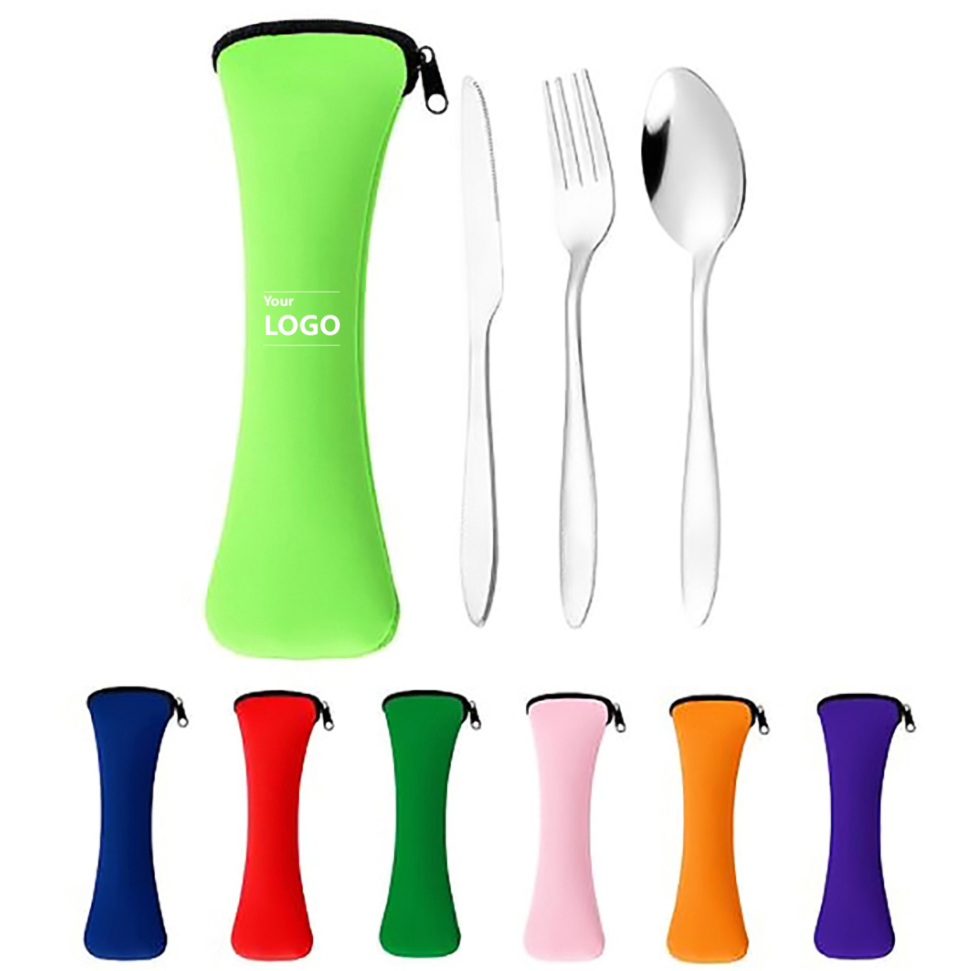 3-Piece Portable Travel Utensil Set 5