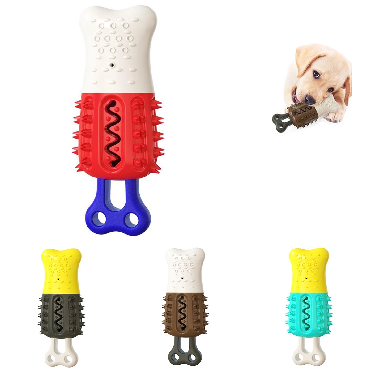Cool Dog Chew Toy &Toothbrush 2