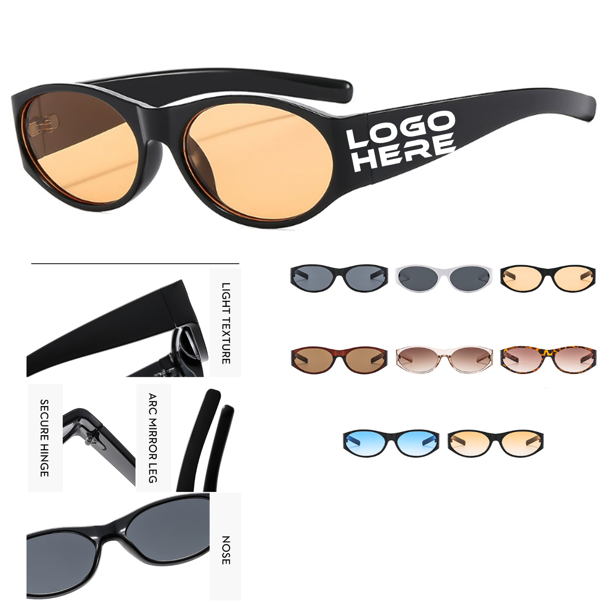 Solid Color Classic Sunglasses 3