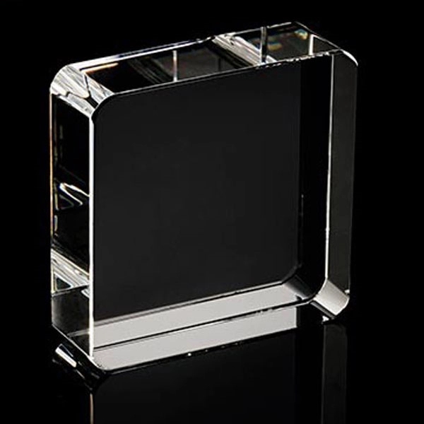 Crystal Glass Square Paperweights 5