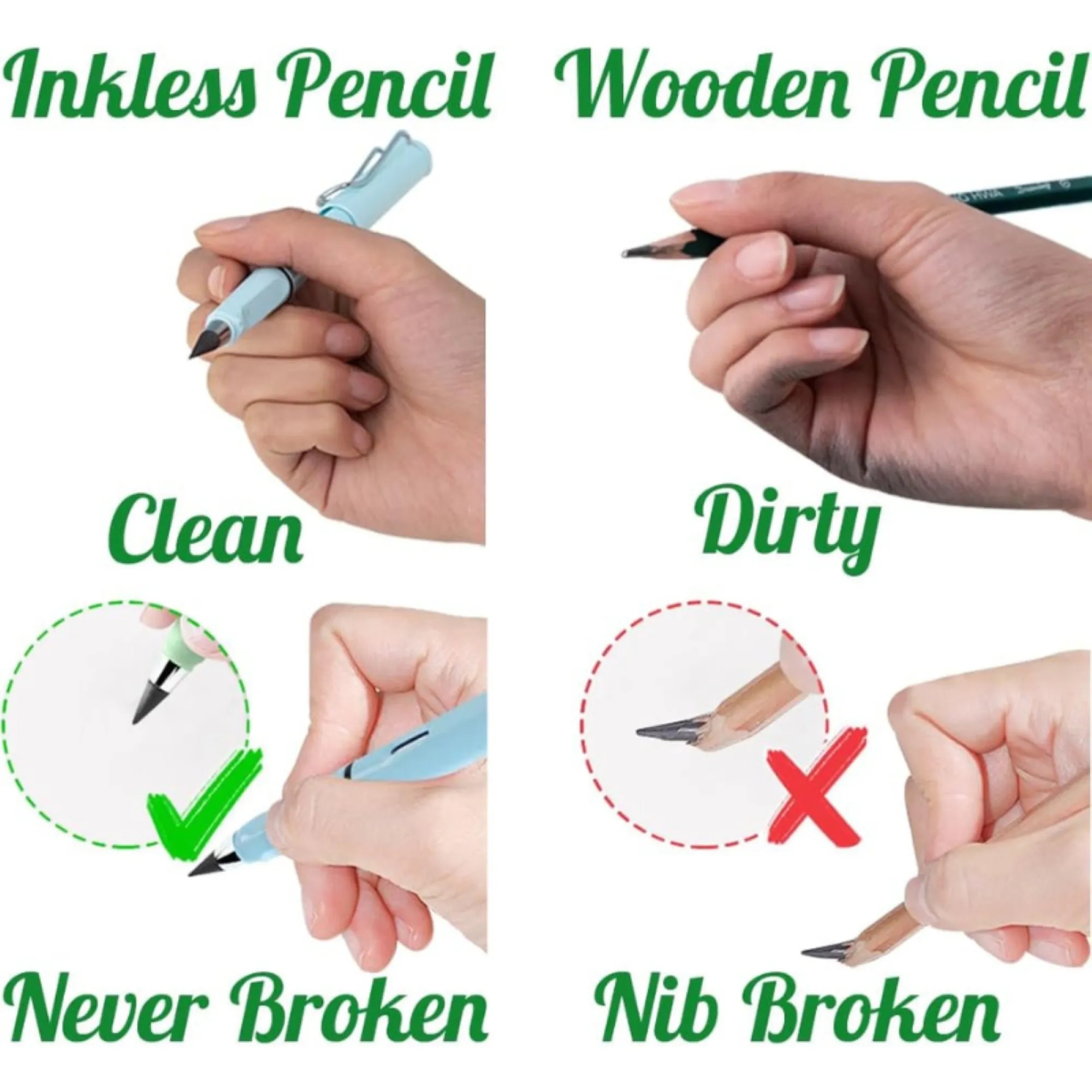 Inkless Sharpening-Free Durable Eternal Pencil 1