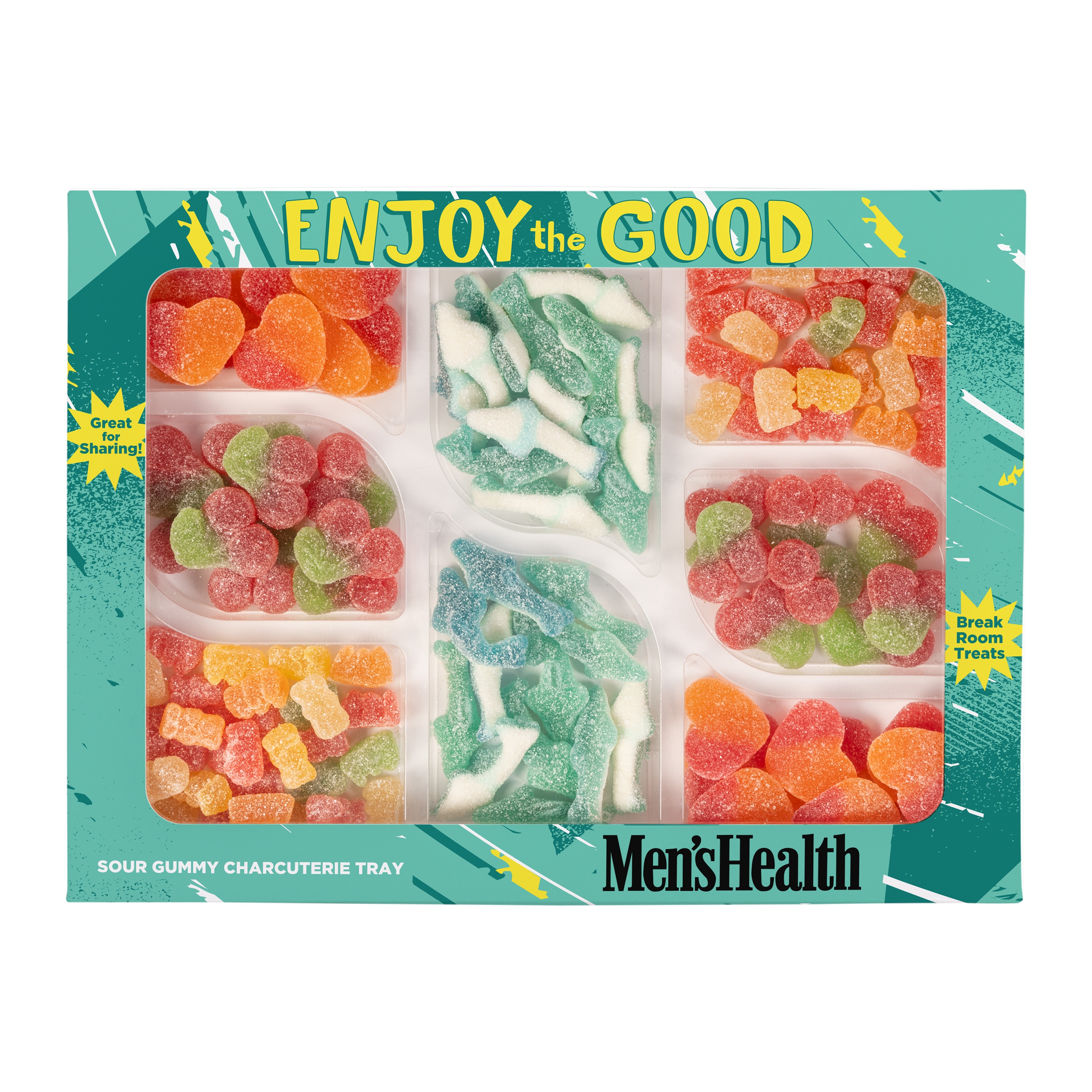 Sour Gummy & Sweet & Savory Charcuterie Trays with Bamboo Board 1