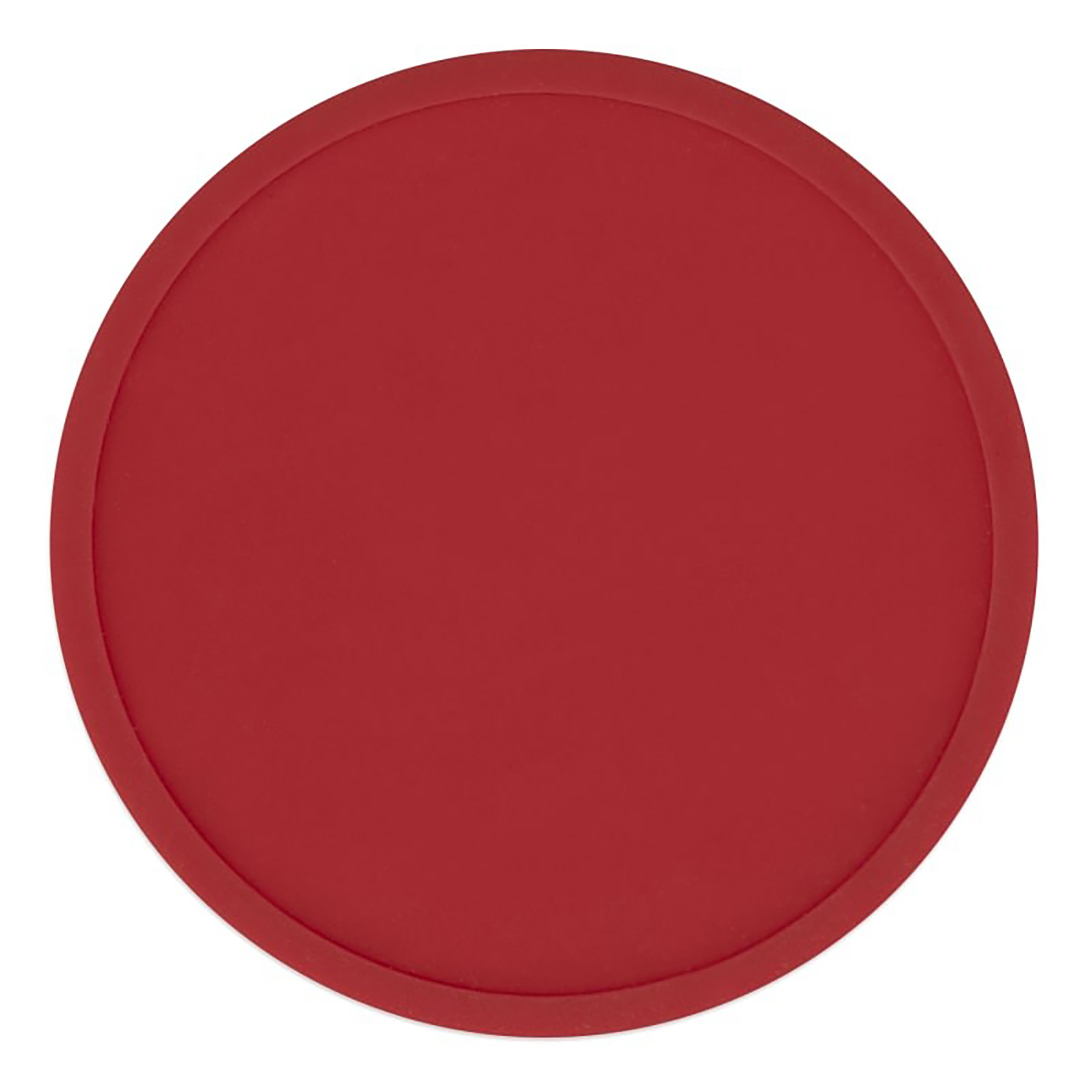 Round Silicone Coaster With Spill-Resistant Ring Cup 4