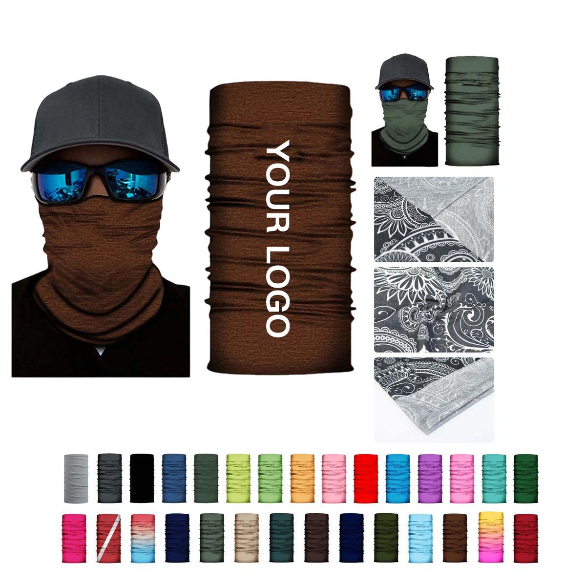 Polyester Multi Purpose Sports Neck Gaiter 14