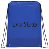 Crossweave Heat Sealed Drawstring Bag 11