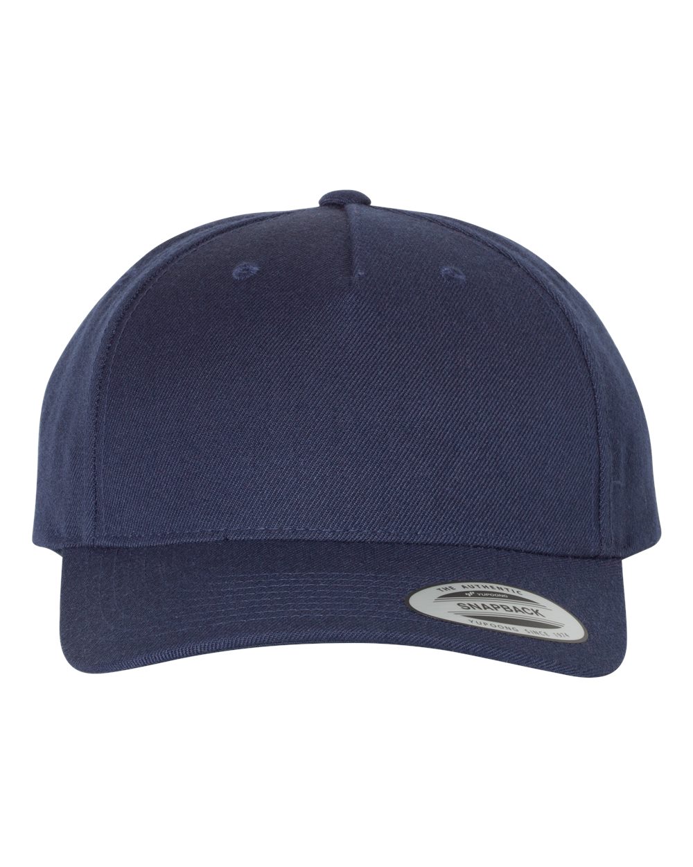 Premium Five-Panel Curved Bill Snapback Cap - 5789M 4
