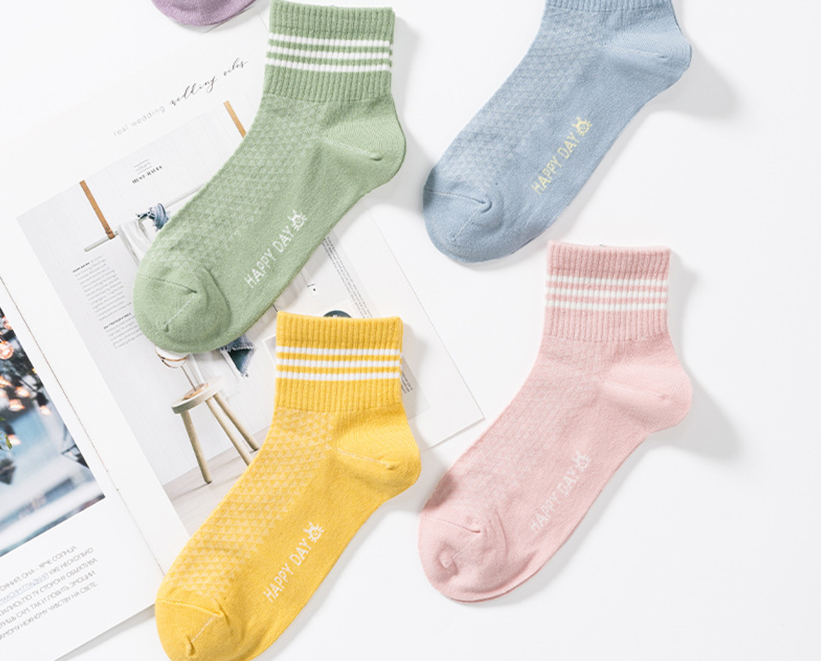 Ladies Boat Socks 2