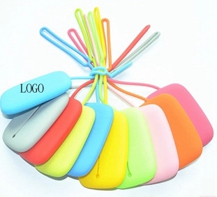 Multifunction Silicone Coin Purse, custom luggage tag with logo imprint 2