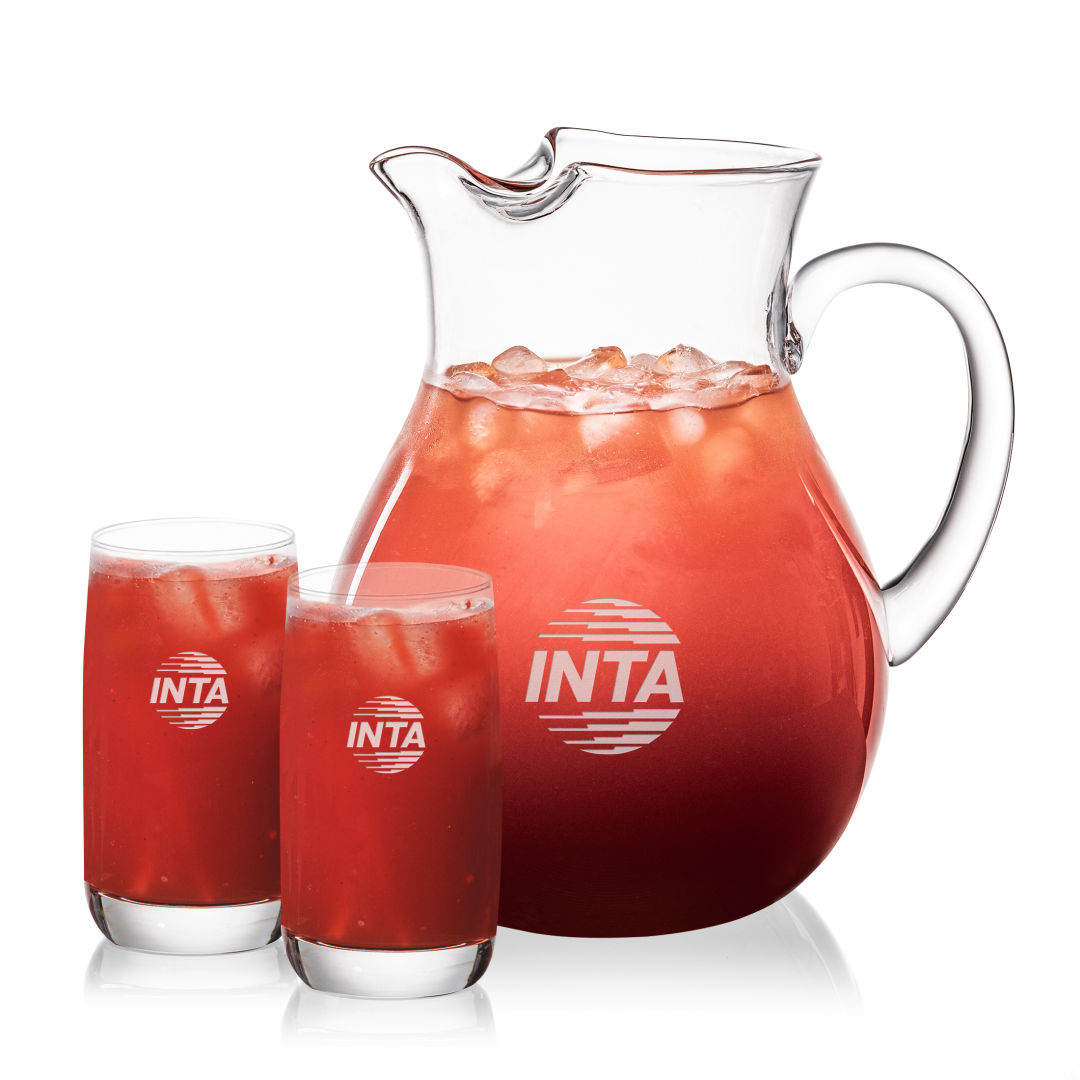 Montclair Pitcher & Sandown Beverage Set 4