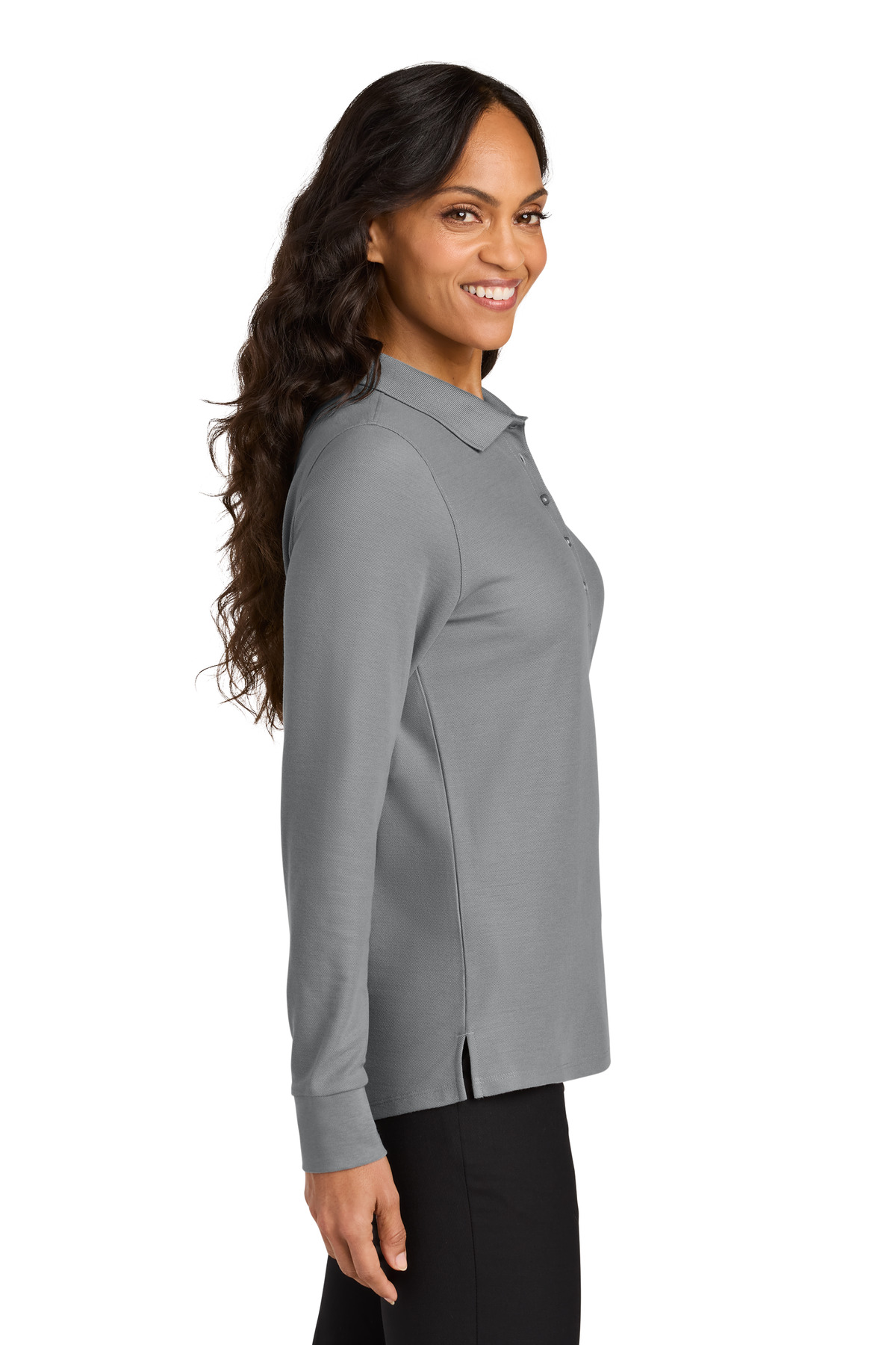 Port Authority Women's Wearever Signature Pique Long Sleeve Polo LK200LS 36