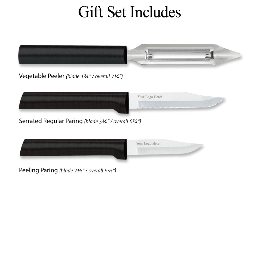 Kitchen Basics Gift Set w/ Black Handle 4
