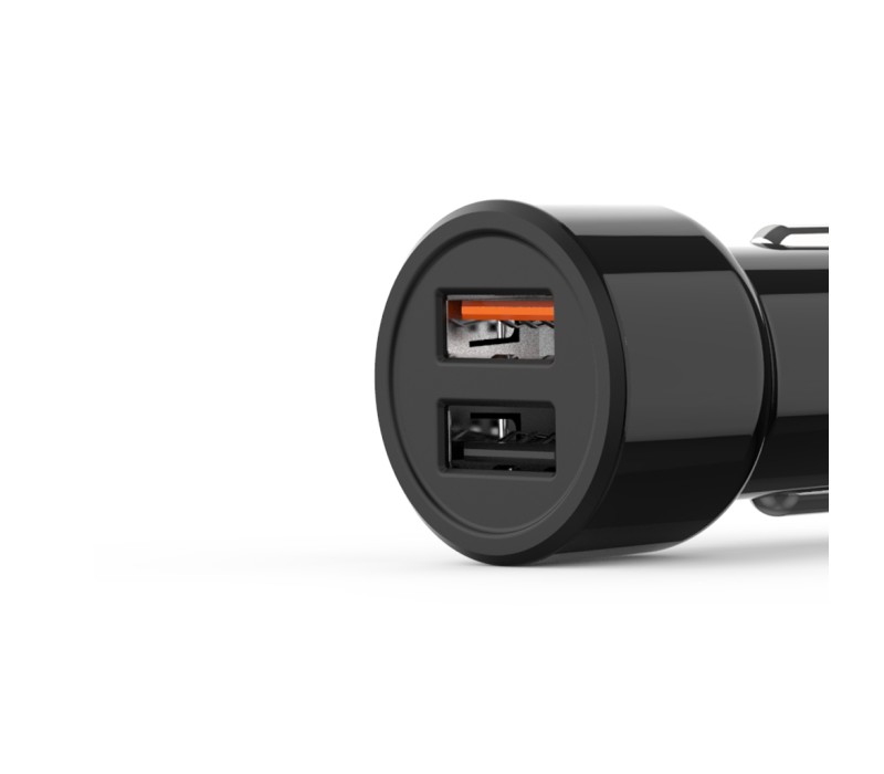 Dual USB Car Charger, 30W 5