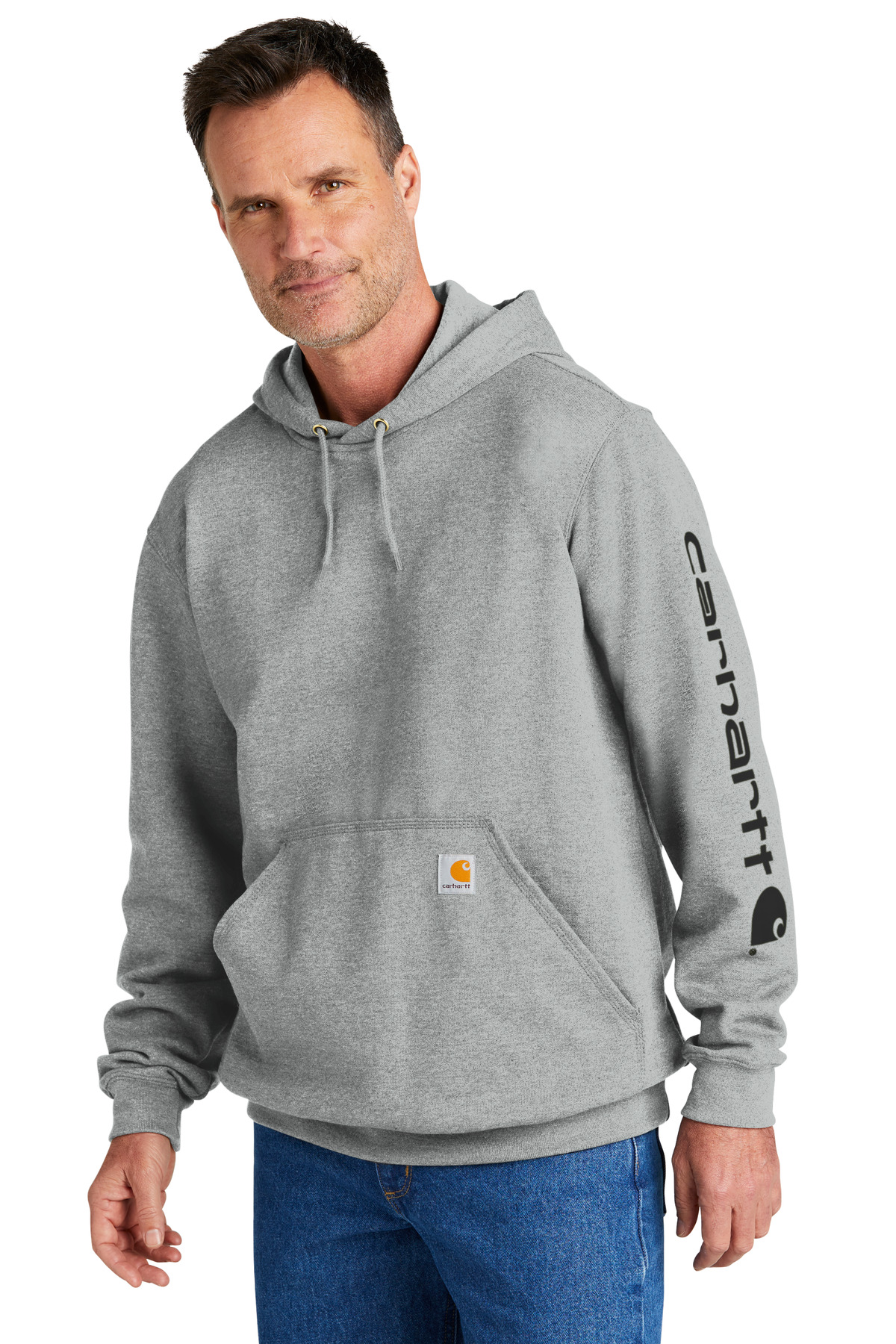 Carhartt Midweight Hooded Logo Sweatshirt CTK288 26