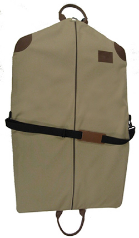 USA Made 600 Denier Polyester Leather Trim Garment Bag 3