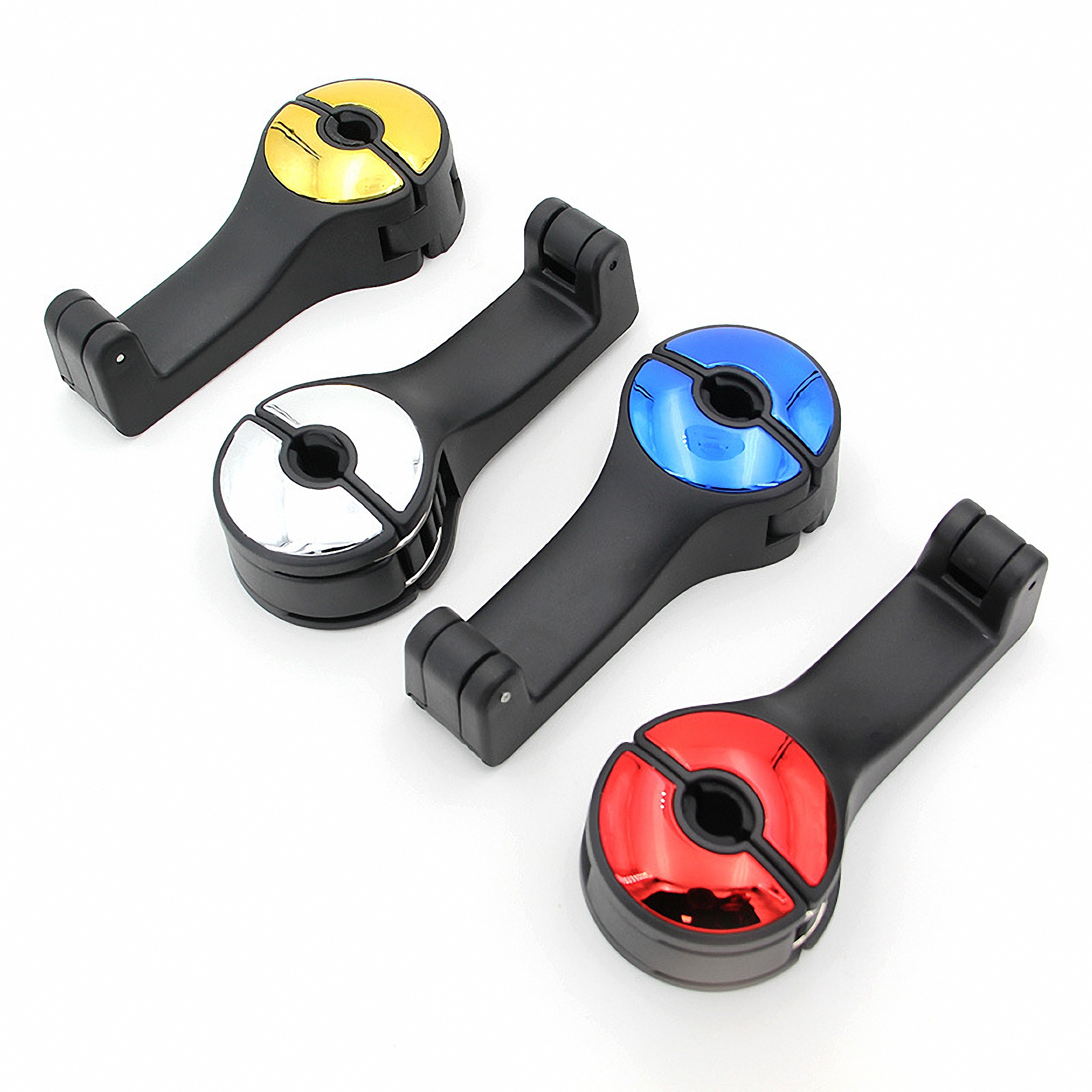 Car Seat Headrest Hooks with Phone Holder 3