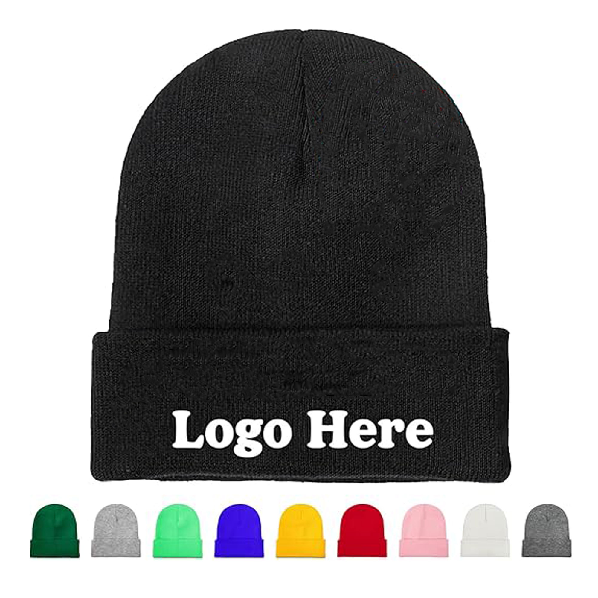 Custom jacquard knitted hat 1