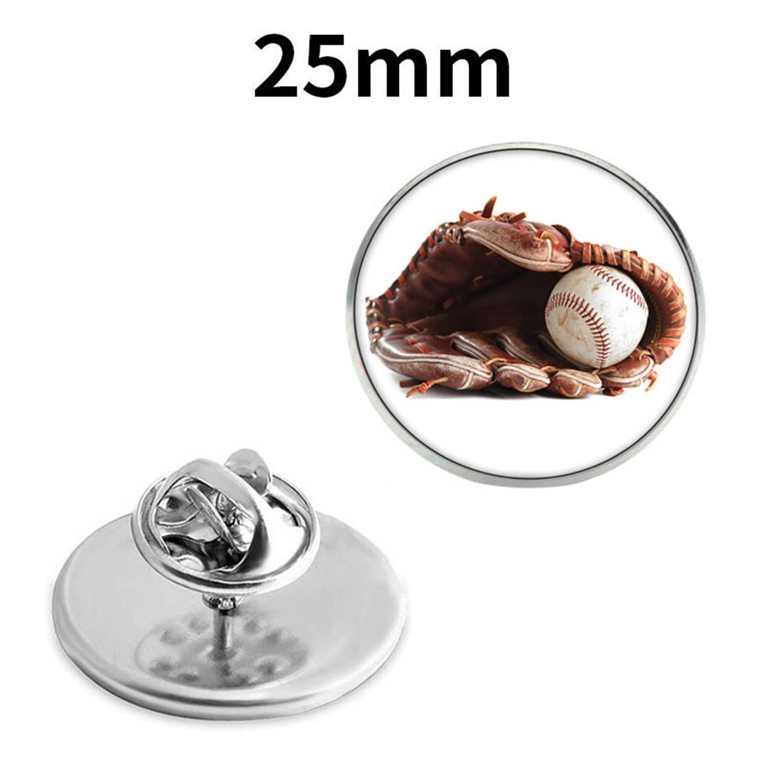 25mm Round Glass Patch 5