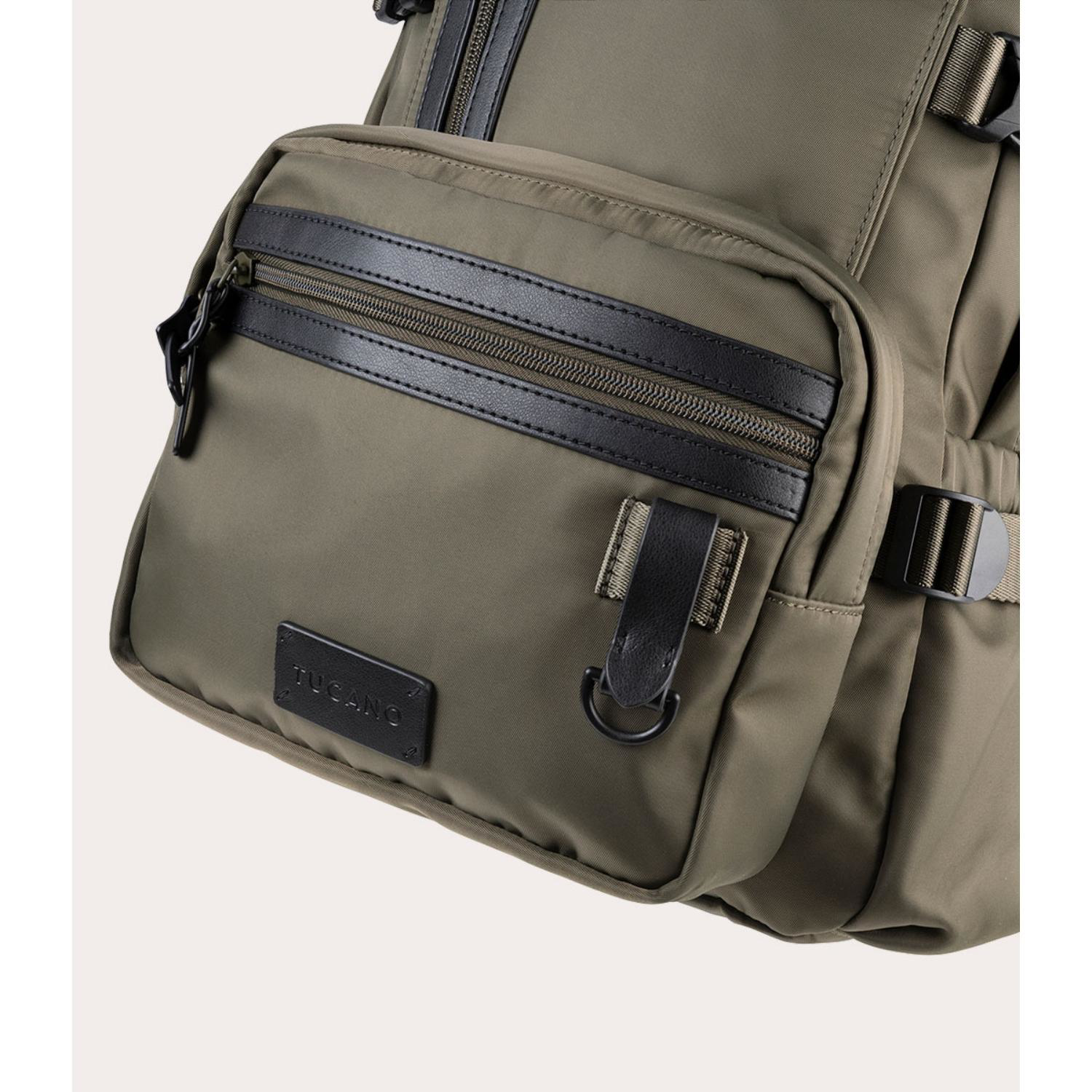 TUCANO® - Italy DESERT PREMIUM Recycled Sporty Executive Backpack 5