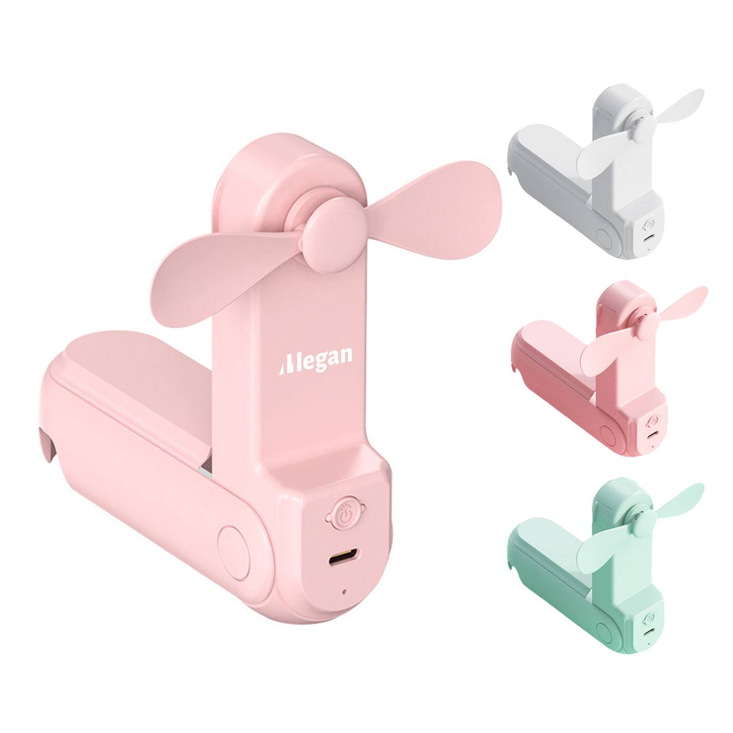 Creative Folding Handheld USB Charging Portable Mini Fan