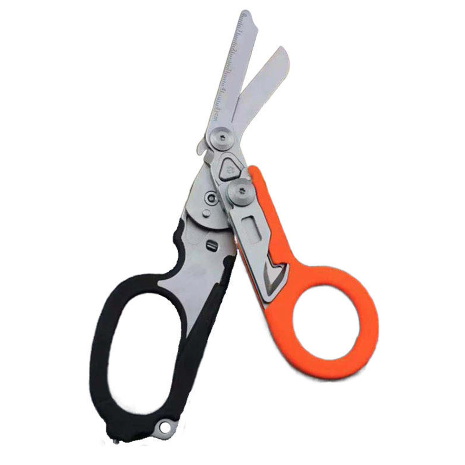 6 in 1 Stainless Steel Folding Scissors for Outdoor Survival 4