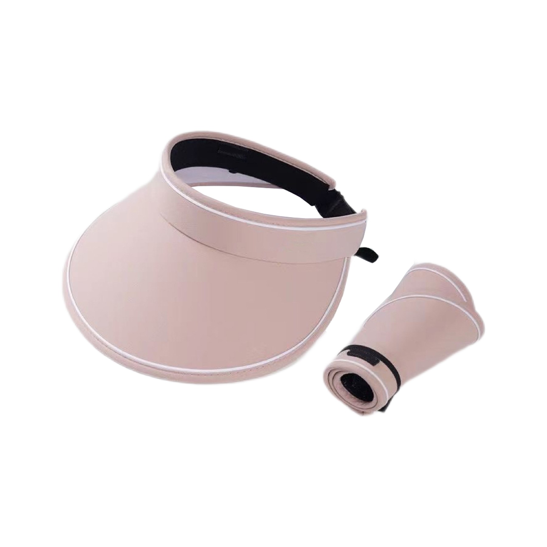 Foldable Wide Brim Sun Visor Hat with UV Protection 2