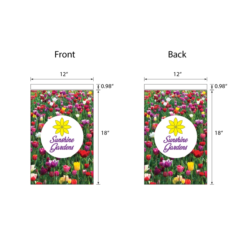 DisplaySplash Garden Flag - Double Sided 5