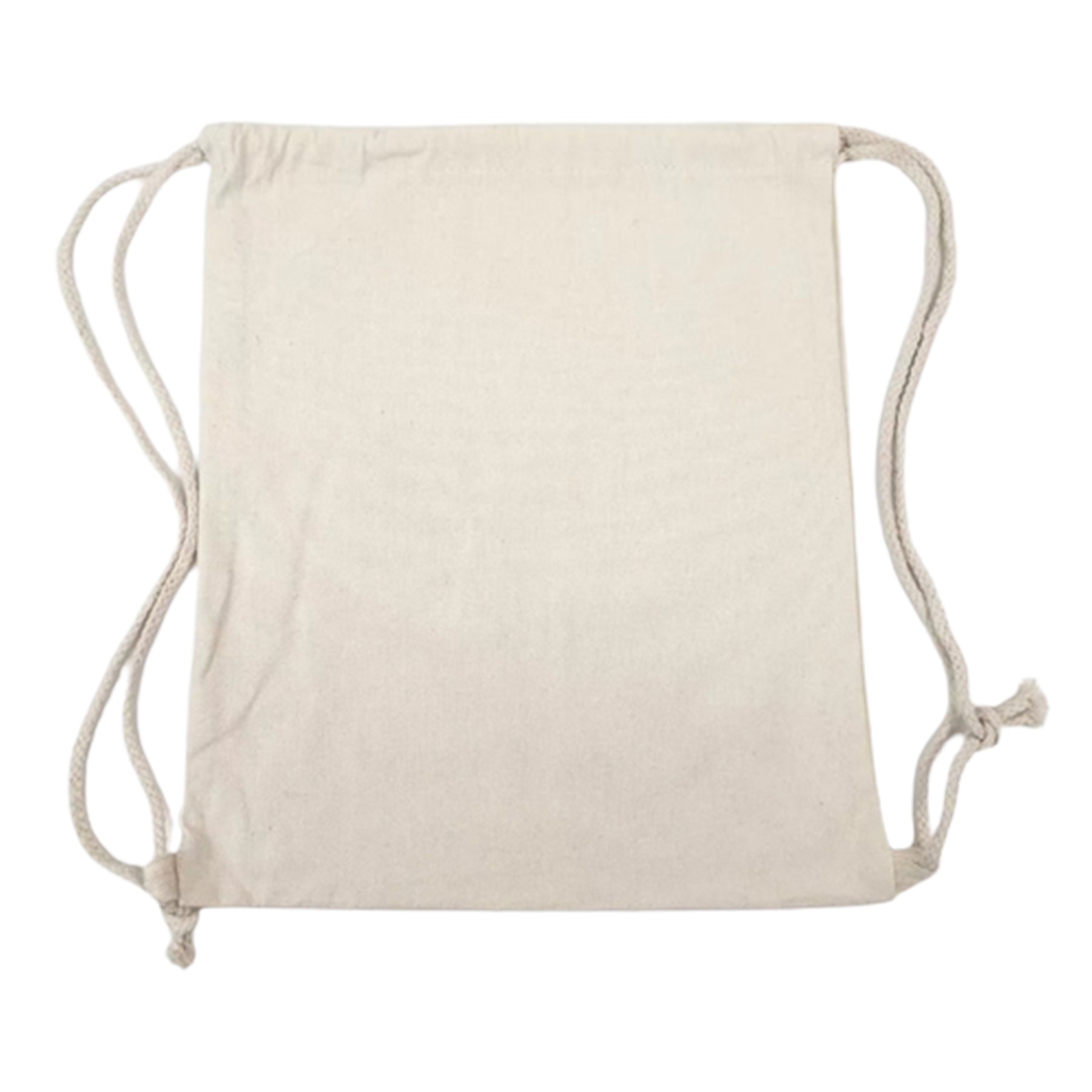 Cotton Drawstring Backpack 2