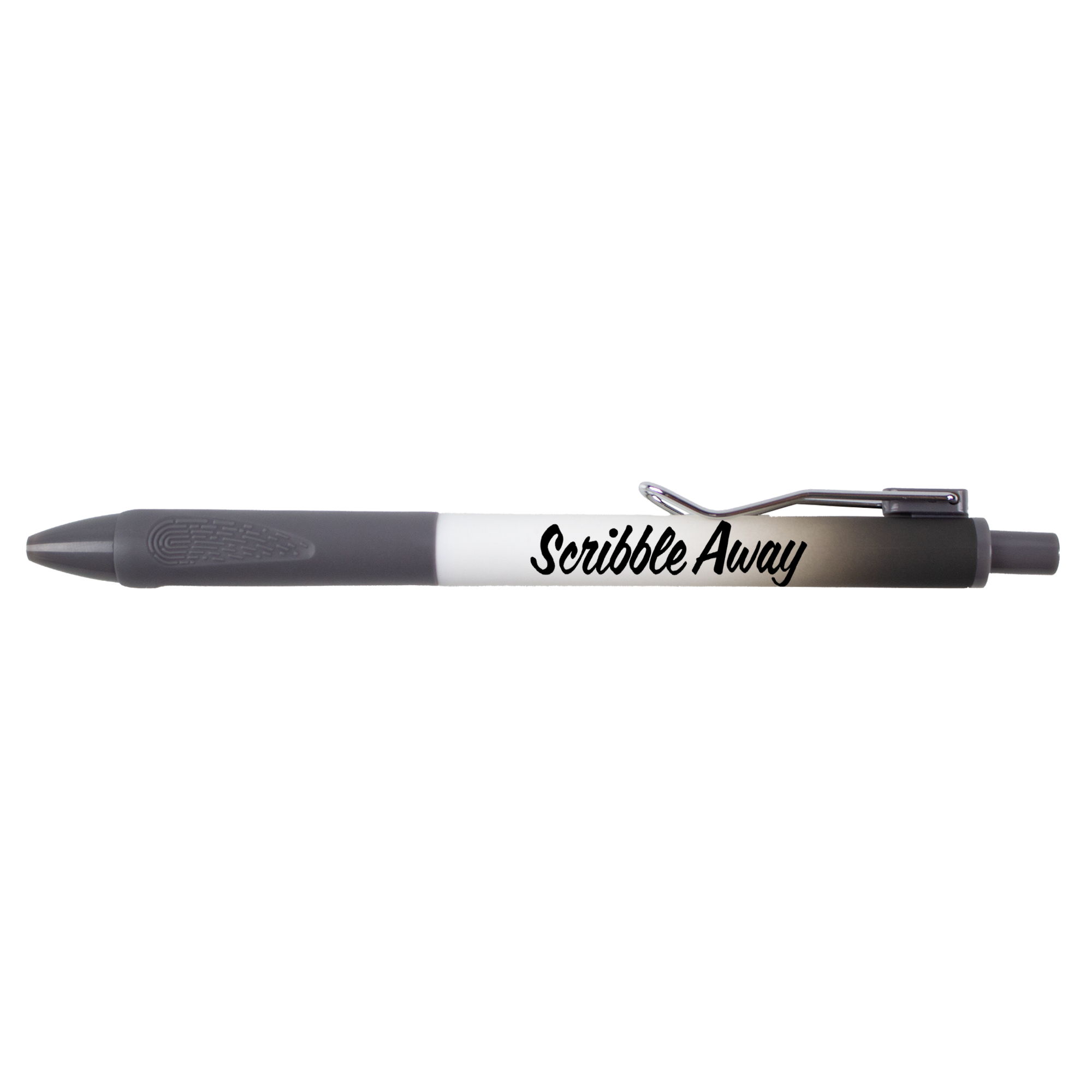 Recycled Ombre Pen with a Rubber Grip & Metal Clip 12